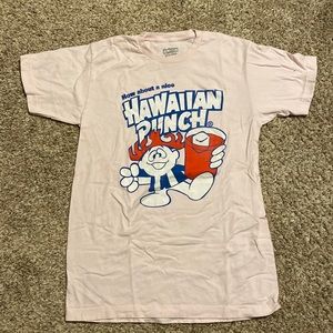 Hawaiian Punch Print Tee - Light Pink Sz M. Wore once.